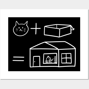 Formula of cat Posters and Art